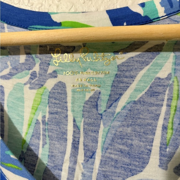 NWOT Lily Pulitzer Palmira V-Neck T-Shirt Dress XS - Picture 12 of 16